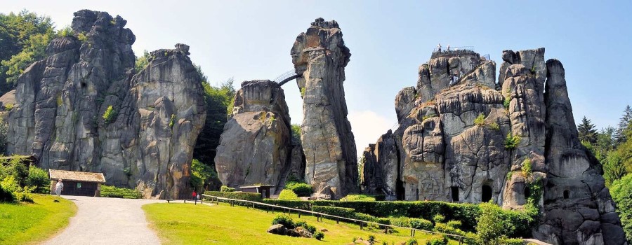 Eindrücke der Europafernwanderwege - Externsteine