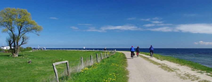 Küstenwege - Hier auf Höhe von Hohwacht